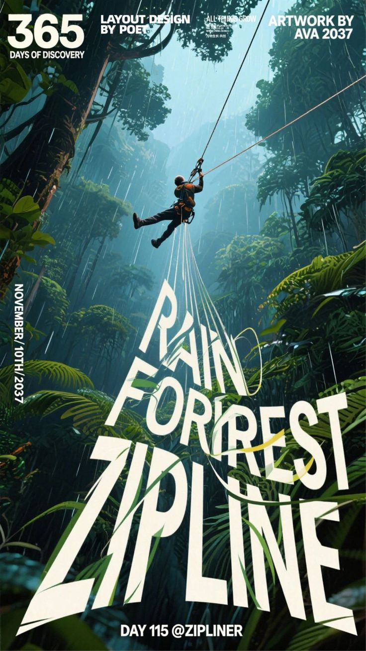 Rainforest Zipline — 365 days of discovery
